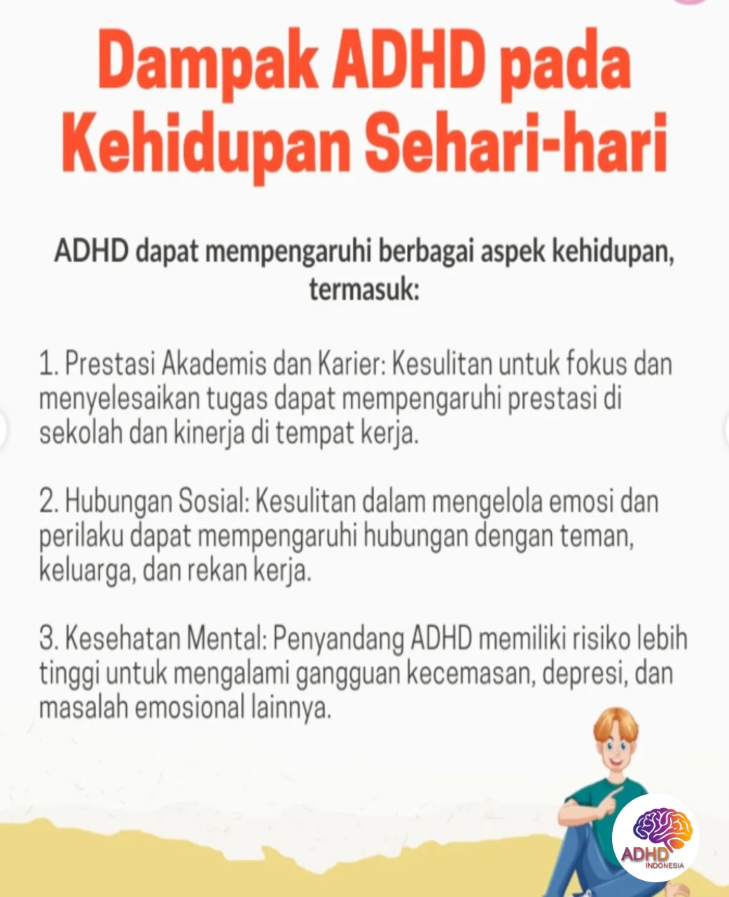 ADHD dan Hubungan Sosial Anak di Lingkungan Sekolah di Kota Surabaya