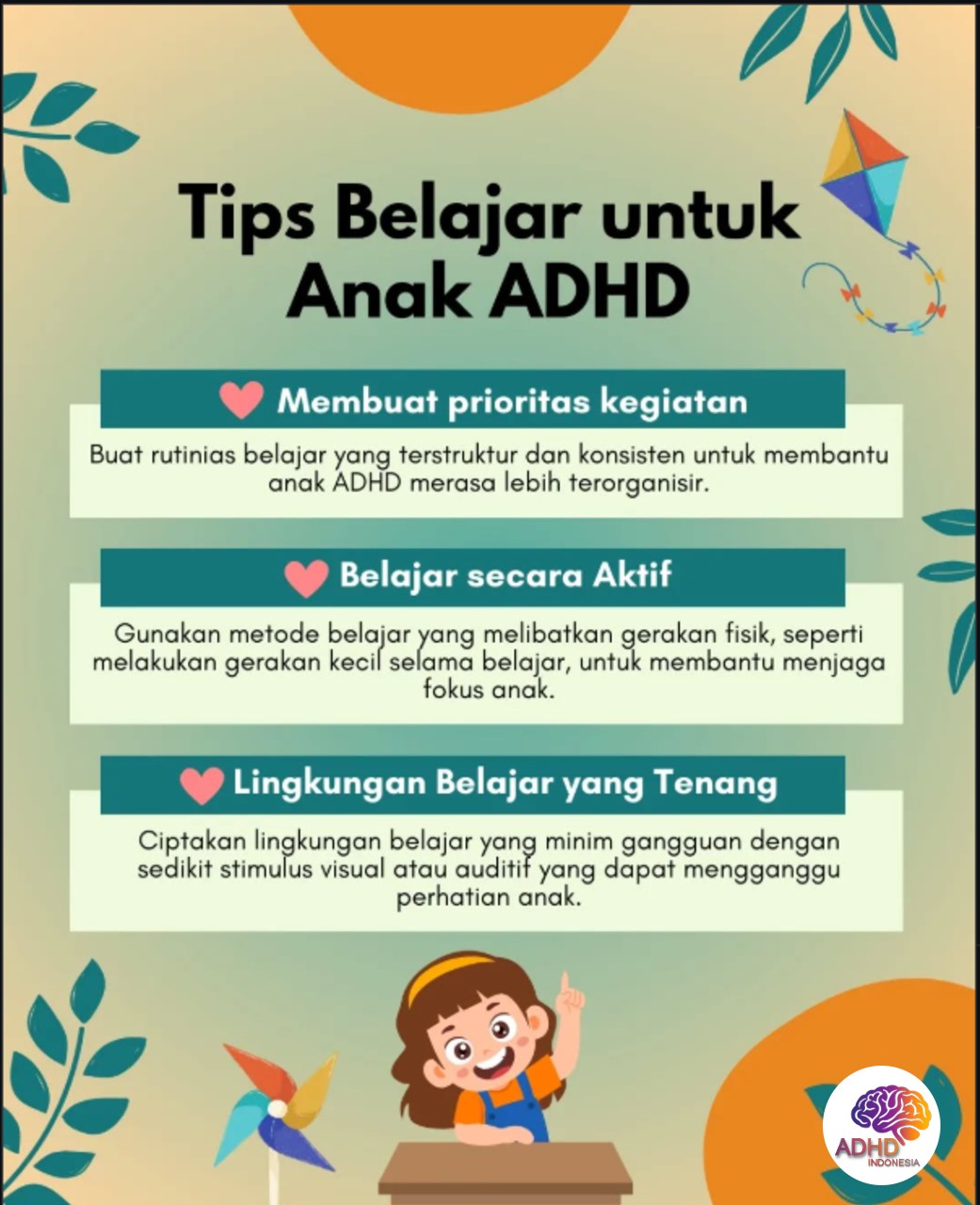 Strategi Belajar yang Cocok untuk Anak ADHD di Kota Surabaya