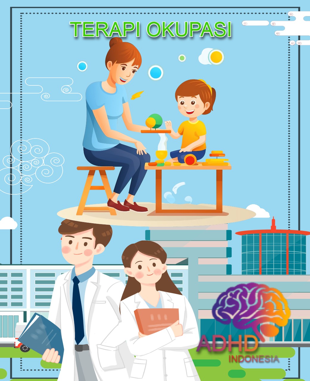 Rujukan untuk Terapi Okupasi untuk Anak ADHD Indonesia Kota Surabaya
